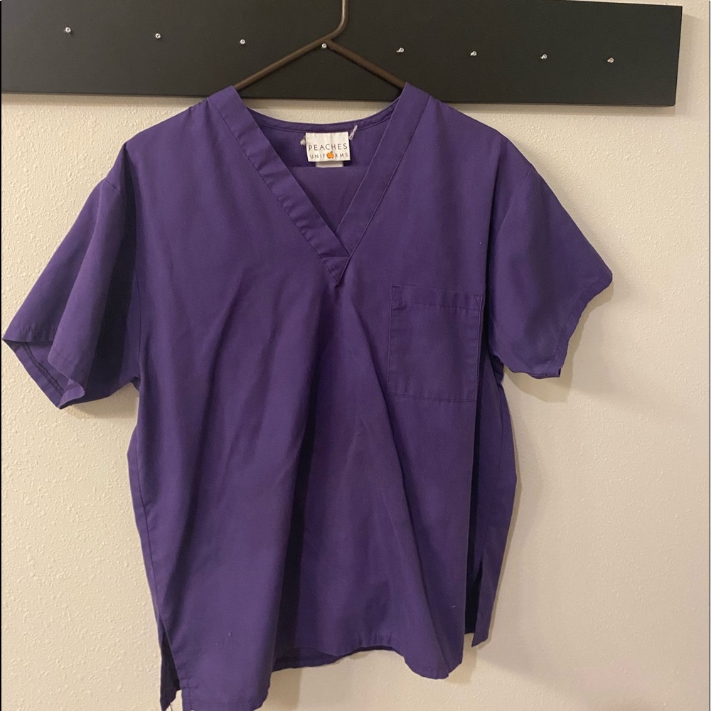 Purple scrub